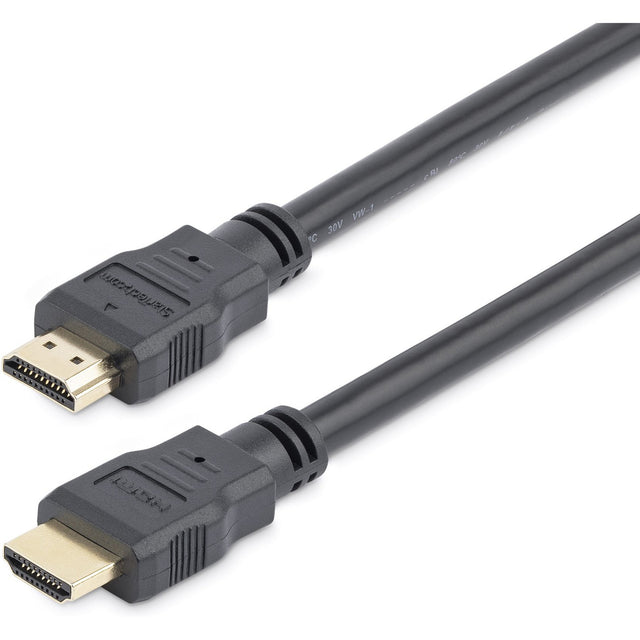 Startech Cable HDMI corto de alta velocidad de 0,3 m - Cable HDMI ultra HD 4K x 2K - HDMI a HDMI mm (negro)