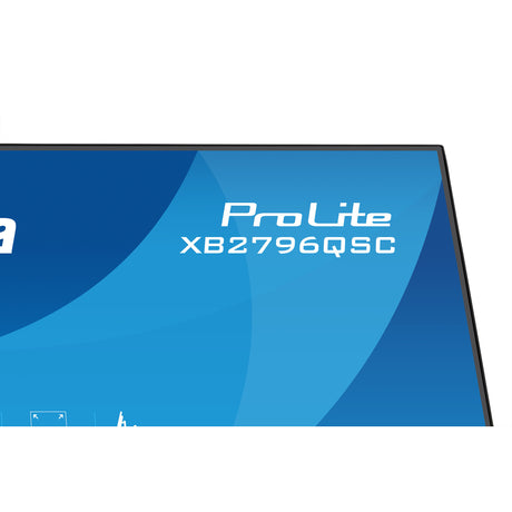 Monitor Iiyama prolite xb2796qsc-b1 27 (negro (mate), 75 Hz, HDMI, USB-C, audio)
