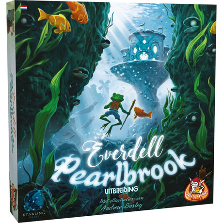 White goblin games everdell: juego de mesa Pearlbrook (holandés, expansión, 1 - 4 jugadores, 60 minutos, a partir de 10 años)