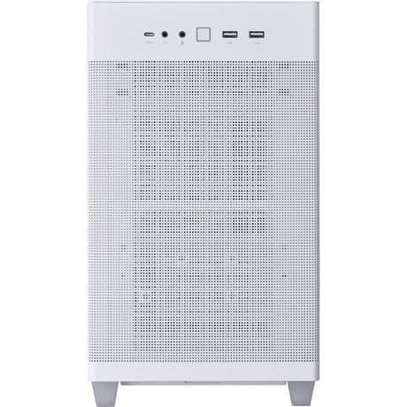 Carcasa torre midi Asus prime ap201 (blanca | 2x USB-A | 1x USB-C | vidrio templado)
