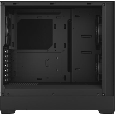 Fractal design pop silent black tg carcasa de torre midi con tinte transparente (negro | 2x USB-A | vidrio templado)