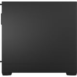 Carcasa de torre midi pop air con diseño fractal (negro | 2x USB-A)