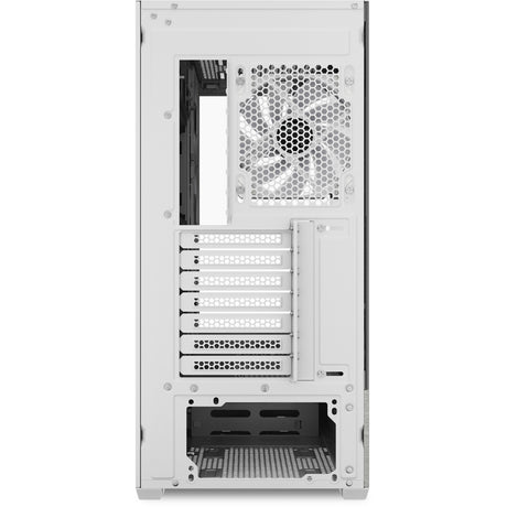 Carcasa de torre midi Sharkoon ak7 argb (blanca | 2x USB-A | 1x USB-C | RGB | vidrio templado)