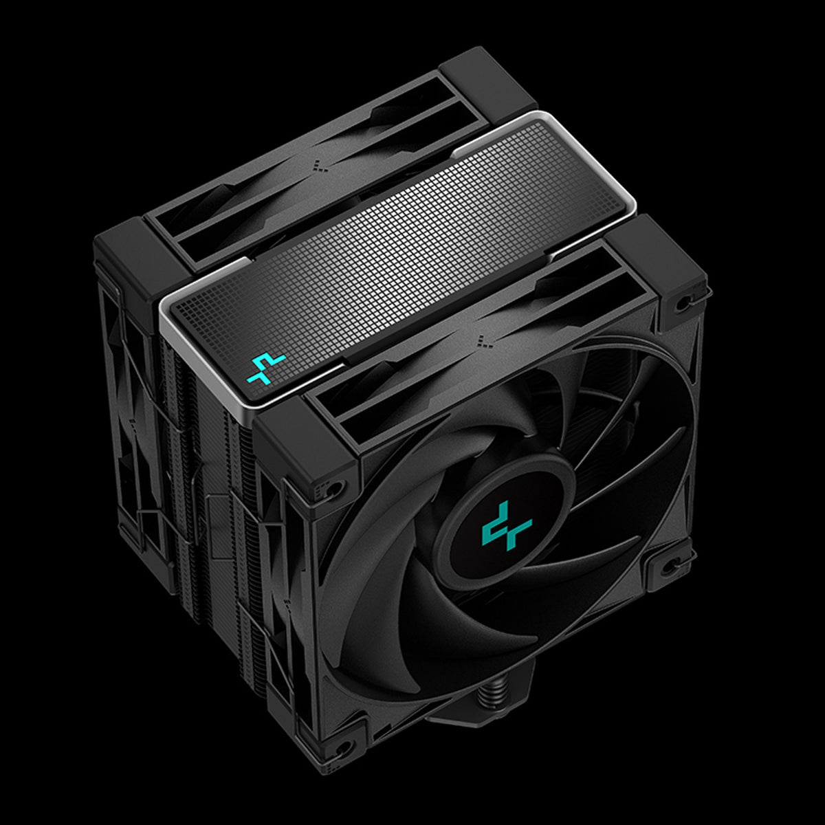 Enfriador de CPU Deepcool ak400 zero dark plus (negro)