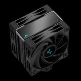 Enfriador de CPU Deepcool ak400 zero dark plus (negro)
