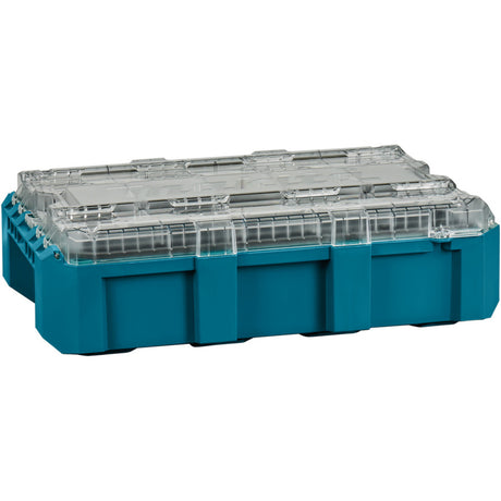 Makita Maktrak Organizer Caja de herramientas mediana P-91045 (Azul Negro)