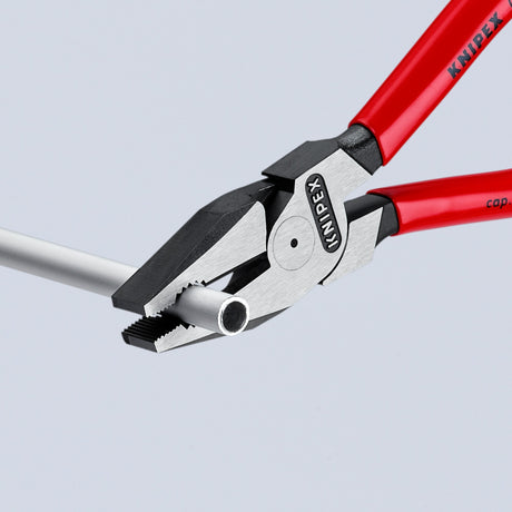 Alicate universal Knipex Power Alicate universal de 200 mm (rojo)