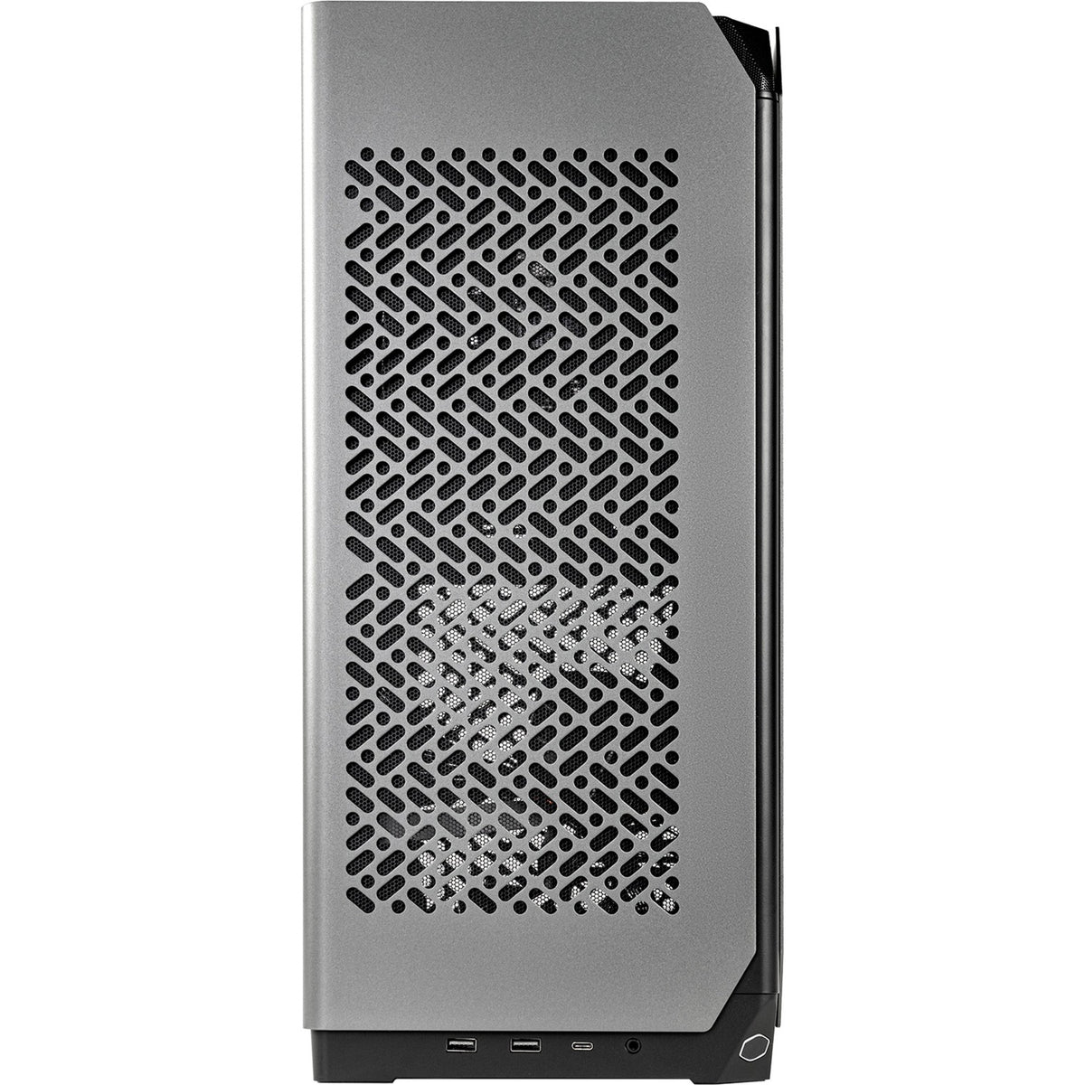 Carcasa mini torre Cooler master ncore 100 max (gris oscuro | 2x USB-A | 1x USB-C)