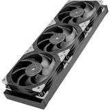 Silverstone xe420 refrigeración por agua (plata negra)