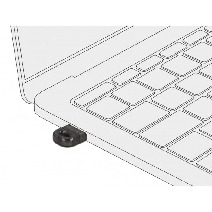 Delock Mini adaptador USB 2.0 Bluetooth 5.0 Adaptador Bluetooth