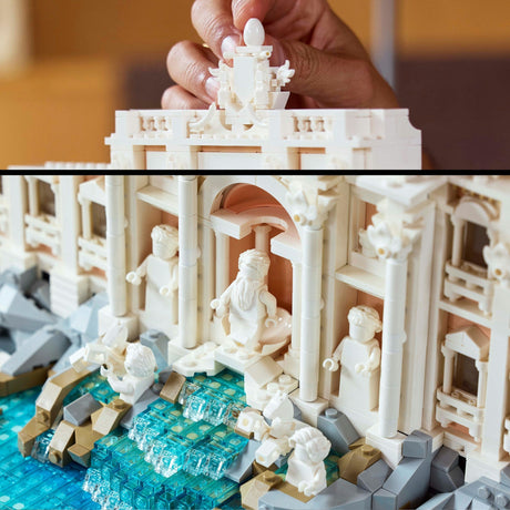 Lego arquitectura fontana de trevi - 21062