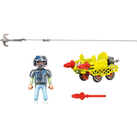 Playmobil dino rise - juguete de construcción crucero minero (70930)