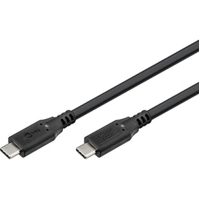 Goobay USB-C 4.0 > Cable USB-C (negro, 1 metro)