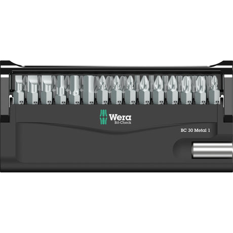 Wera bit-check 30 metal juego de 1 punta (30 piezas)