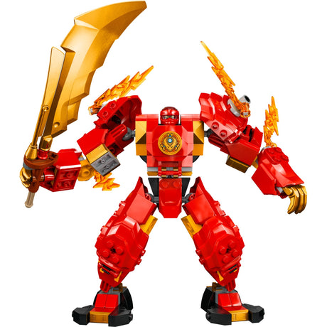 Lego ninjago 71808 kais robot de fuego elemental