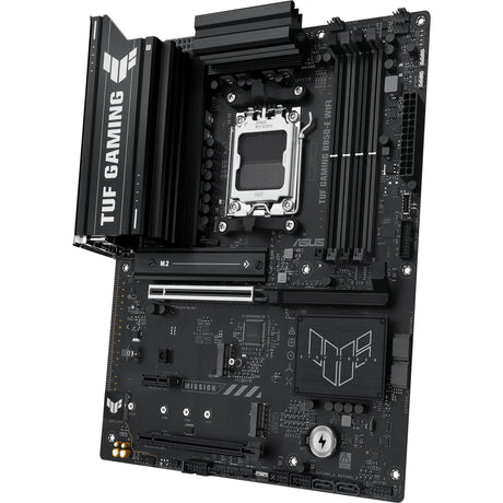 Asus tuf gaming b850-e wifi socket am5 moederbord (zwart, raid, 2.5gb-lan, wi-fi 6e, bt, sound, atx)