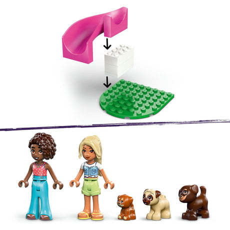 Kit de construcción de juego de rol de parque infantil para perros Lego Friends - 42665