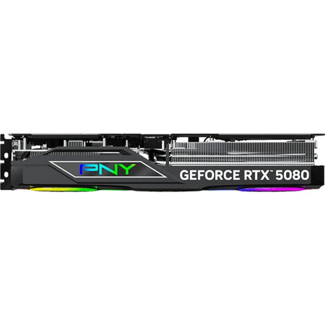 Tarjeta gráfica Pny Geforce RTX 5080 ARGB OC (DLSS 4, 3x Display Port, 1x HDMI 2.1)