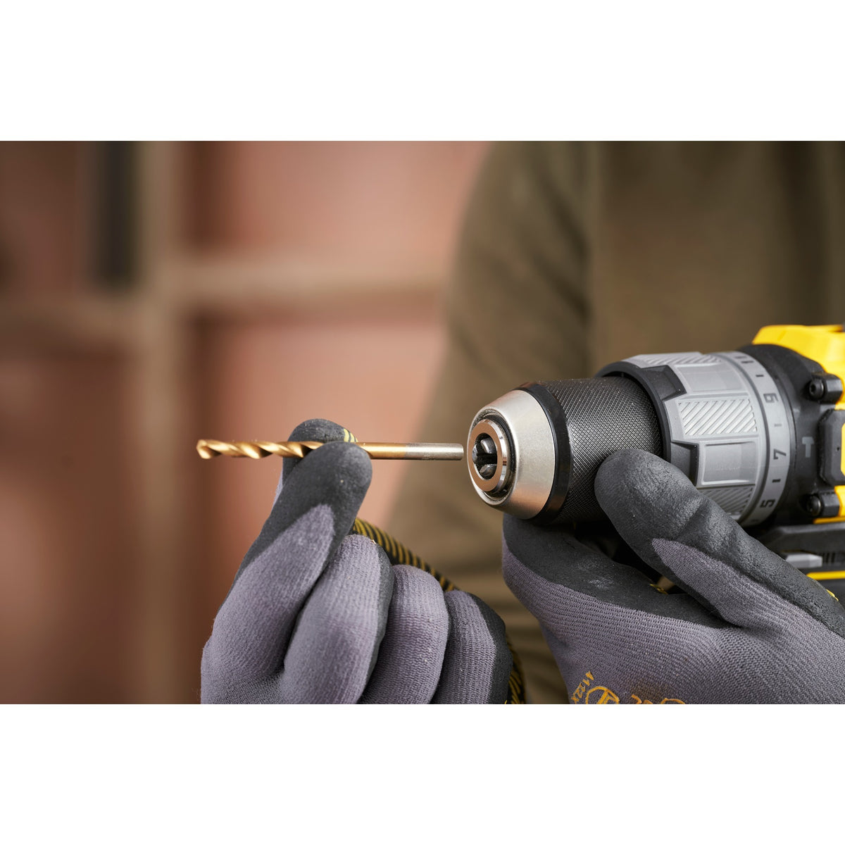 Taladro de impacto sin escobillas Stanley Fatmax V20 18V (amarillo negro, batería y cargador no incluidos)