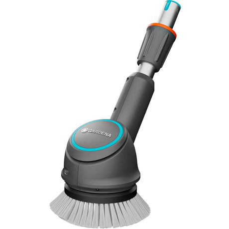 Gardena limpiador múltiple inalámbrico aquabrush universal 04 18v p4a set limpiador de pisos (gris turquesa, 14842-20)