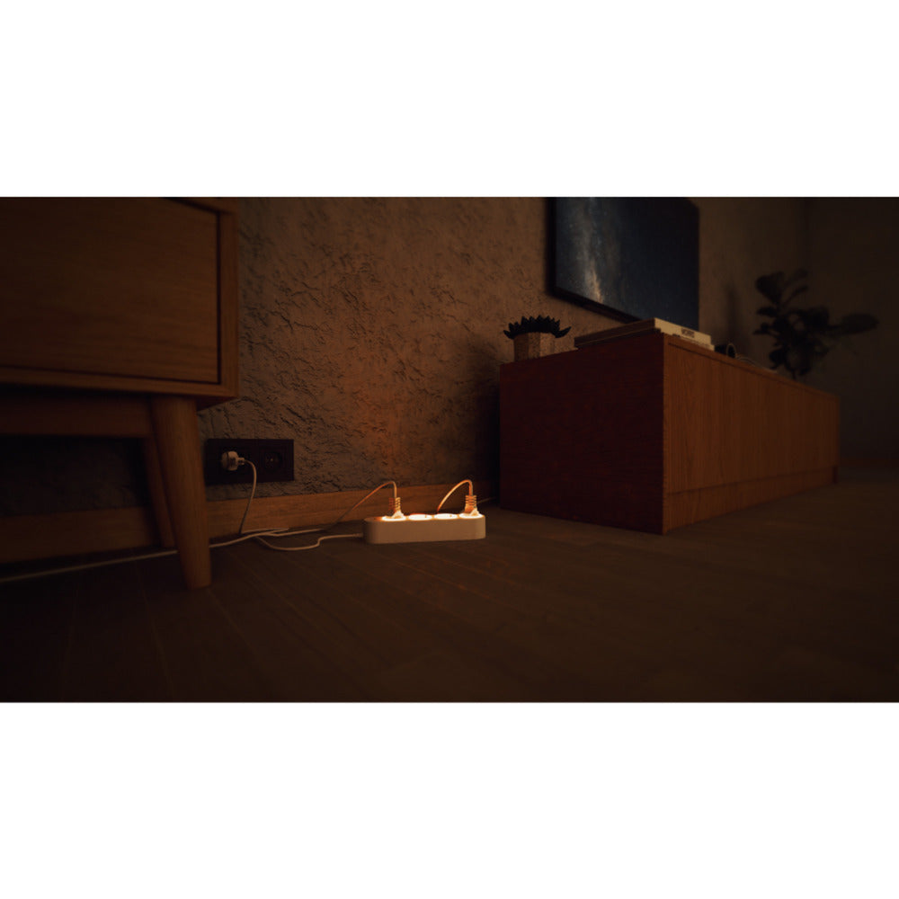 Regleta Shelly gen4 (blanca, WiFi, Bluetooth, Zigbee)