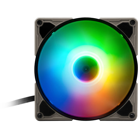 Ventilador de caja Sharkoon Silentstorm 140 pwm rgb (140 x 140 x 25 mm)