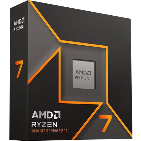 Procesador AMD Ryzen 7 9700x, 3,8 GHz (5,5 GHz Turbo Boost) con zócalo AM5 (desbloqueado, en caja)