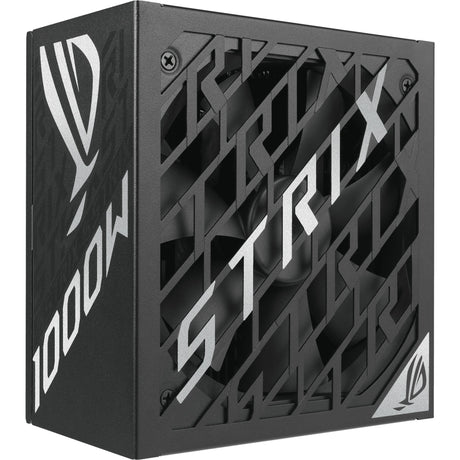 Fuente de alimentación modular asus rog strix platinum de 1000 vatios (negro, 1x 12v-2x6, 4x pcie)