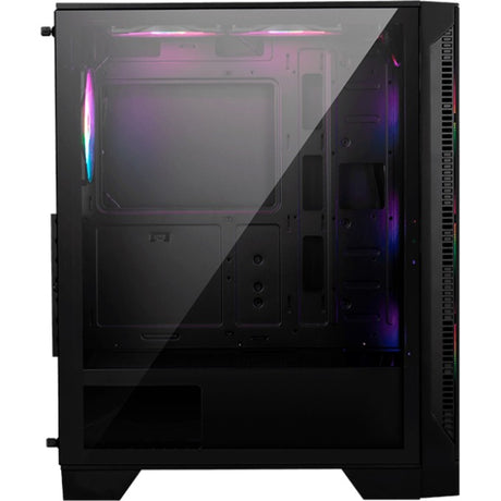 Carcasa MSI Mag Forge 120A Airflow Midi Tower (Negro | 2x USB-A | RGB | Vidrio templado)