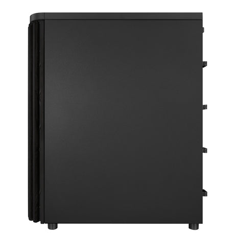 Asus proart pa401 wood edition - carcasa de torre midi con panel metálico (negro | 2x USB-A | 1x USB-C)