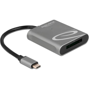 Lector de tarjetas Delock USB-C para lector de tarjetas XQD 2.0 (gris)