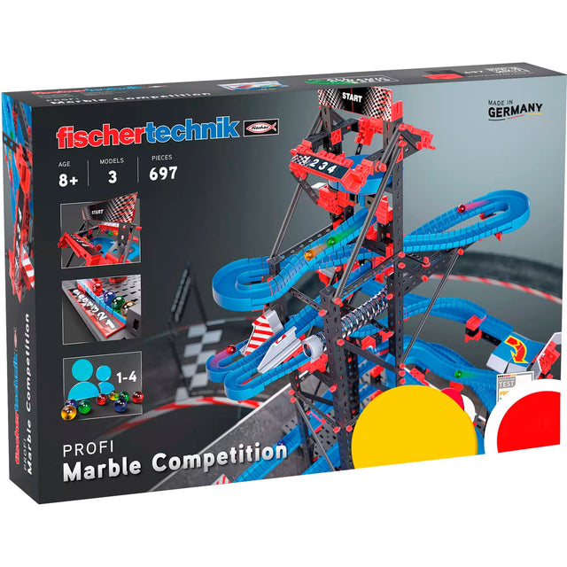 Pistas de canicas Fischertechnik - pista de bolas de competición de canicas (564070)