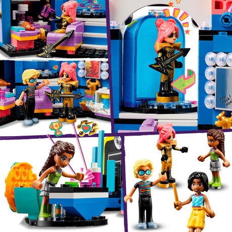 Lego friends - show de talentos musical de heartlake city, juguete de construcción (42616)