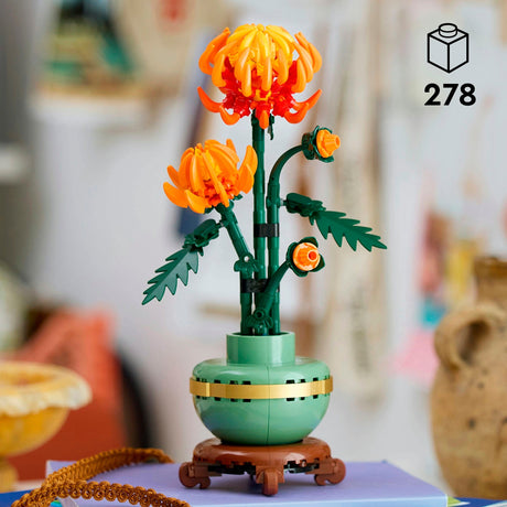 Lego iconos crisantemo - colección botánica - 10368