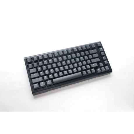 Ducky projectd tinker 75 con qmk a través de teclado mecánico rgb (negro, diseño estadounidense (qwerty), rojo cereza mx, 75%, leds rgb, pbt de doble disparo, intercambiable en caliente, montaje de junta)