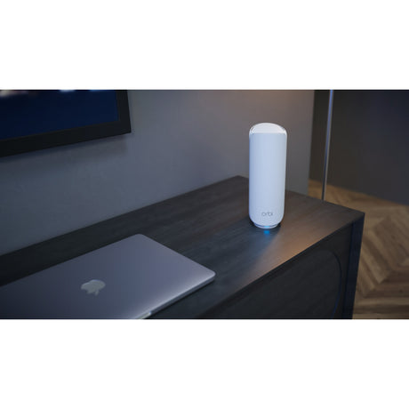 Netgear Orbi Serie 370 Enrutador de malla satelital de expansión de 7 mallas WiFi de doble banda (blanco)