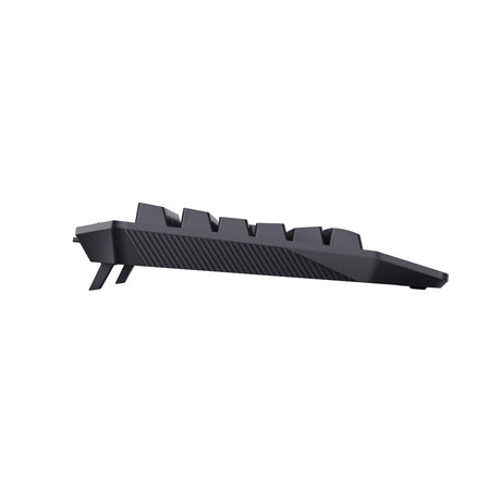 Trust GXT 836 EVOCX RGB teclado para juegos (negro, disposición US (QWERTY), membrana, 100%, RGB)