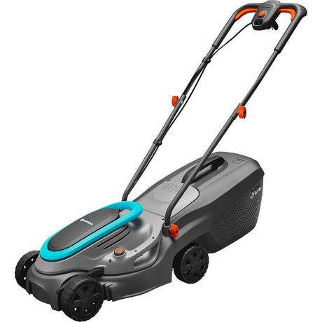 Cortacésped eléctrico Gardena powermax 32 1200 g2 (negro gris, 14633-20, 1.200 vatios)