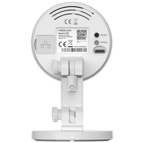 Cámara de seguridad foscam c5m (blanca, 3k, 5mp, wi-fi de doble banda)