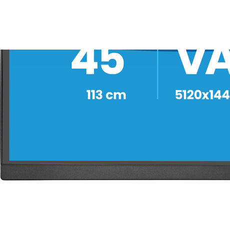 Iiyama Prolite XCB4594DQSU-B1 Monitor ultraancho curvo de 44,5 (negro (mate), HDMI, DisplayPort, USB, audio)