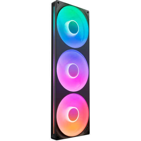 Nzxt f420 rgb core ventiladores de caja (negro, 3 piezas, 420 x 140 x 26 mm)