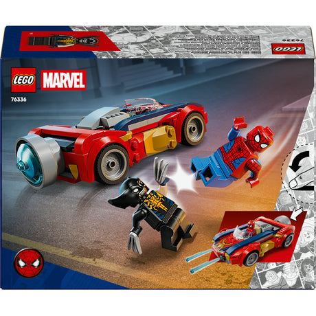 Lego super heroes 76336 marvel spider-man car vs. lobezno envenenado