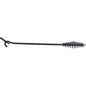 El levantador de tapa del molino de viento l cubiertos para parrilla (negro)