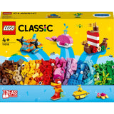 Lego classic - juguetes creativos de construcción divertidos en el mar (11018)