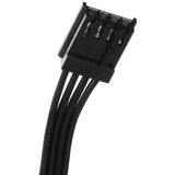 Fuente de alimentación modular Silverstone sst-ex850r-pm de 850 vatios (negro, 2x pcie)