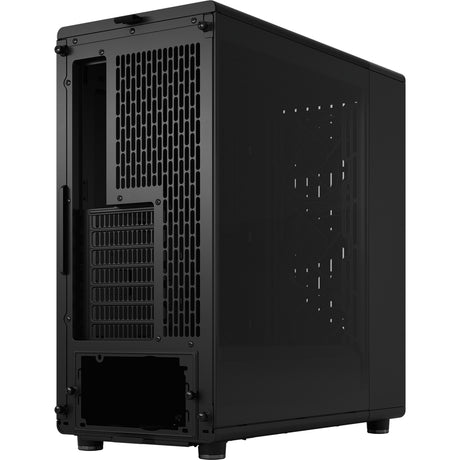 Fractal design north - carcasa de torre midi edición impulso (color madera negra | 2x USB-A | 1x USB-C | vidrio templado)