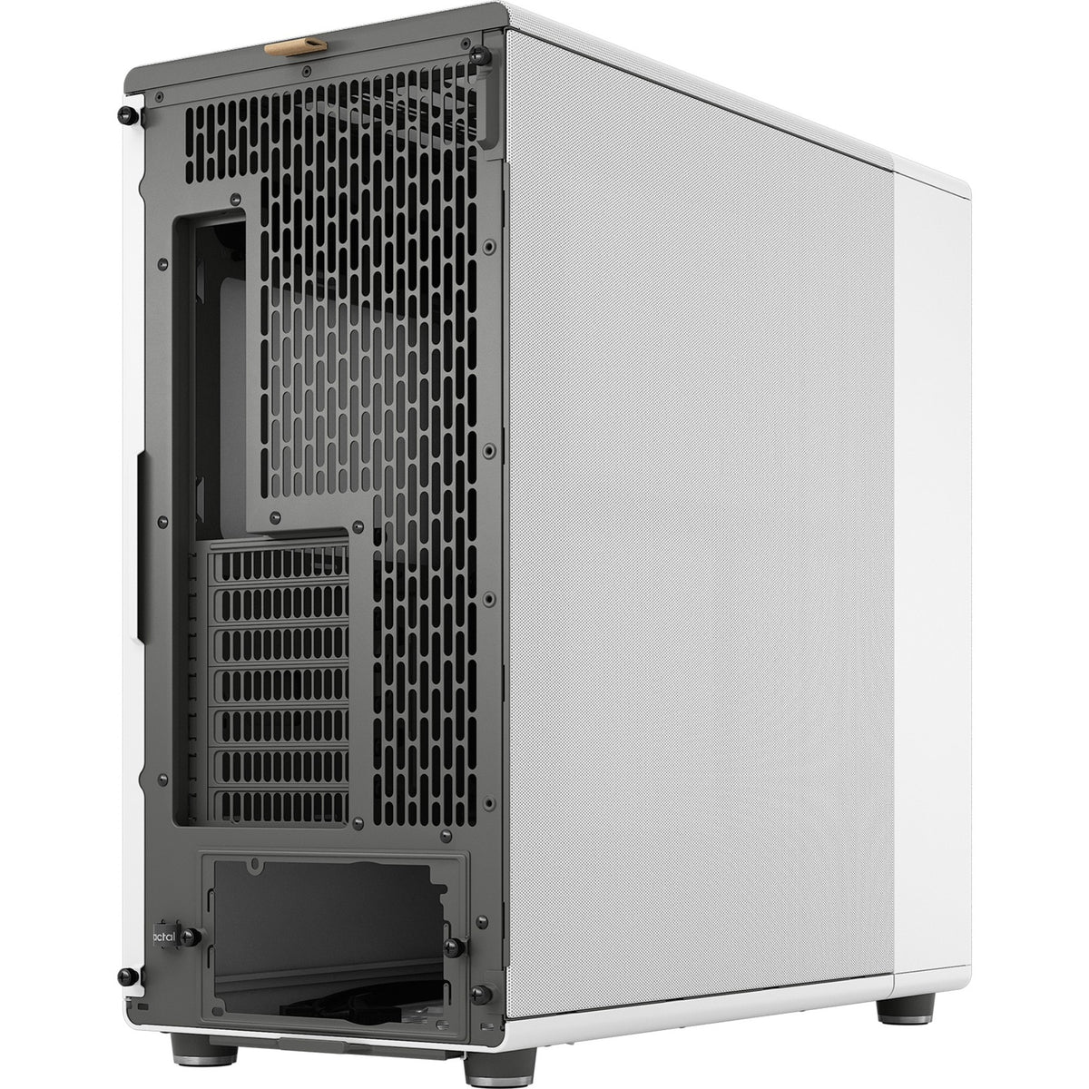 Carcasa de torre midi fractal design north xl (color madera blanca | 2x USB-A | 1x USB-C)