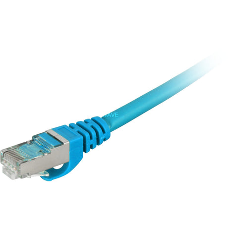 Cable de red Sharkoon SFTP, RJ-45 con Cat.6 (azul, 0,5 metros)