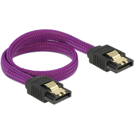 Delock cable sata 6 GB s 30 cm violeta (púrpura)