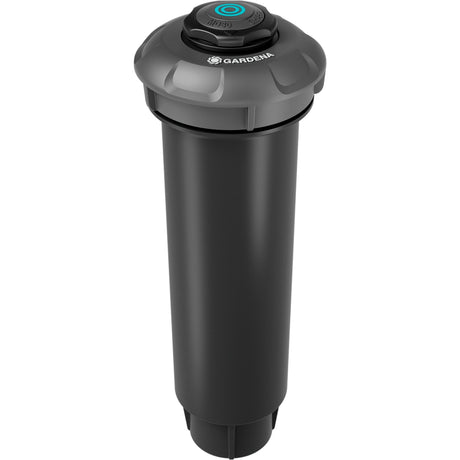 Aspersor emergente Gardena md80 (gris negro, distancia de pulverización entre 3,5 m y 5 m)